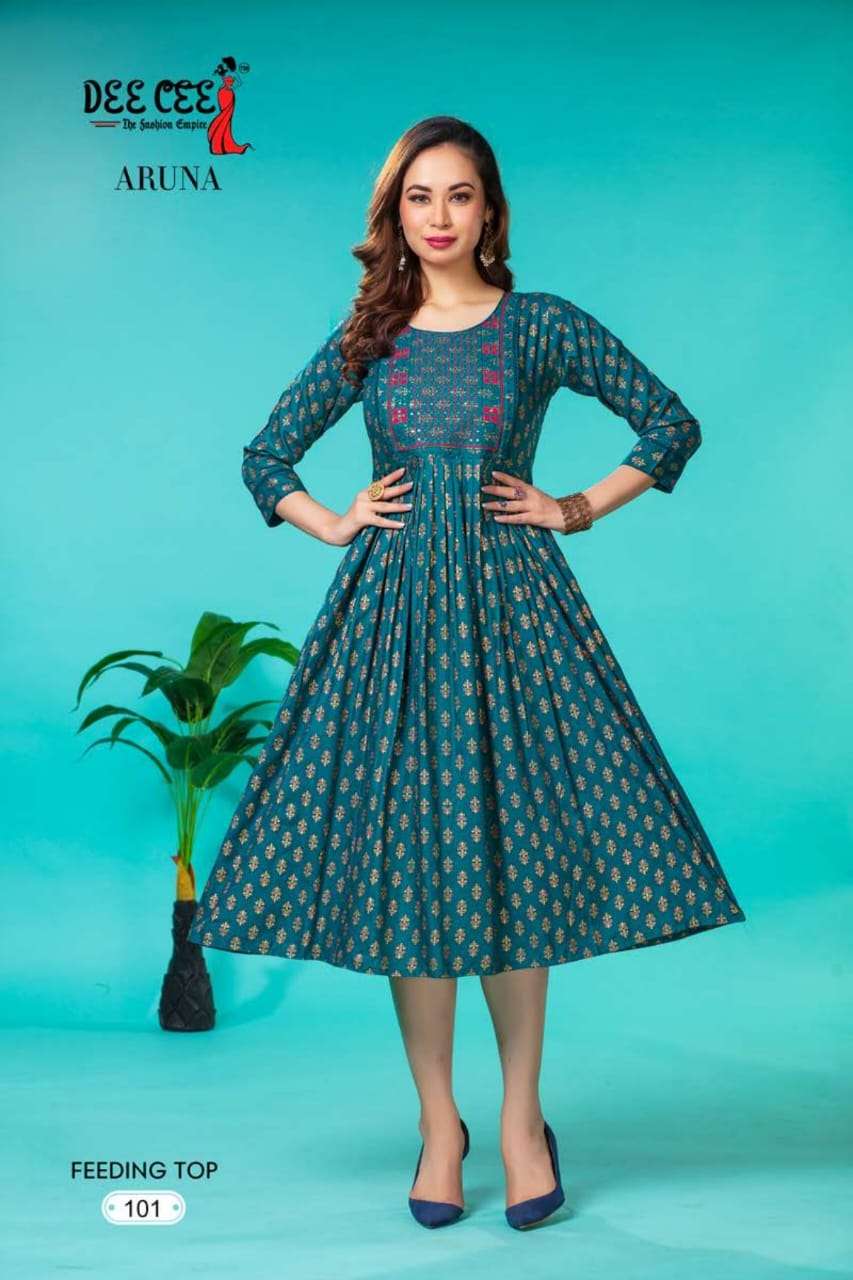 DEECEE ARUNA Kurti Wholesale catalog