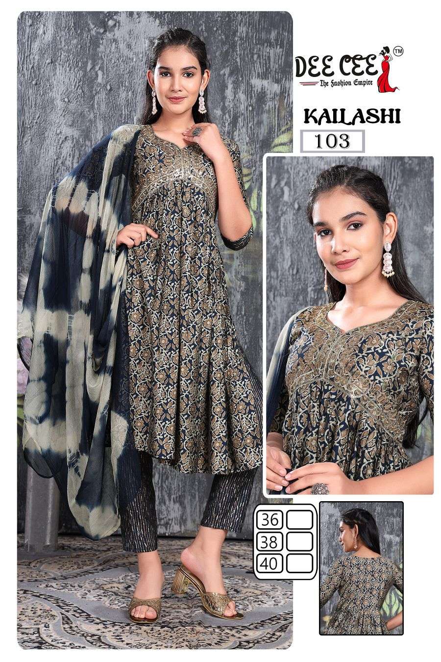 DeeCee KAILASHI Kurti Wholesale catalog