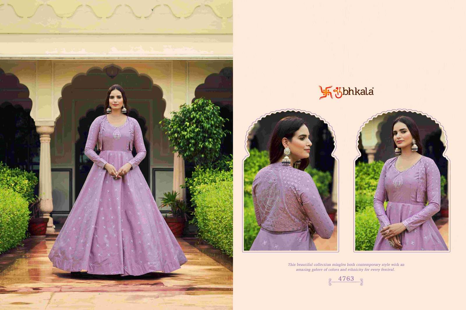 FLORY VOL. 22 Sequince Embroidered Work Anarkali Gown Kurti Wholesale catalog