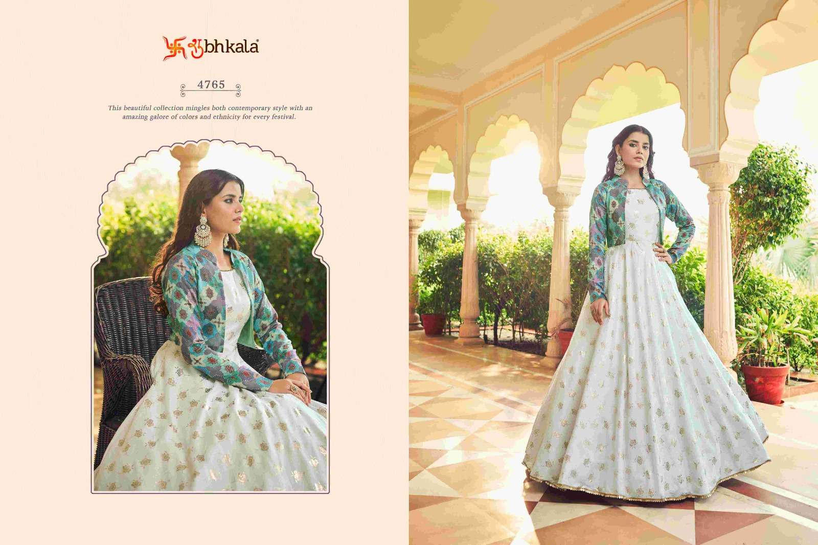 FLORY VOL. 22 Sequince Embroidered Work Anarkali Gown Kurti Wholesale catalog
