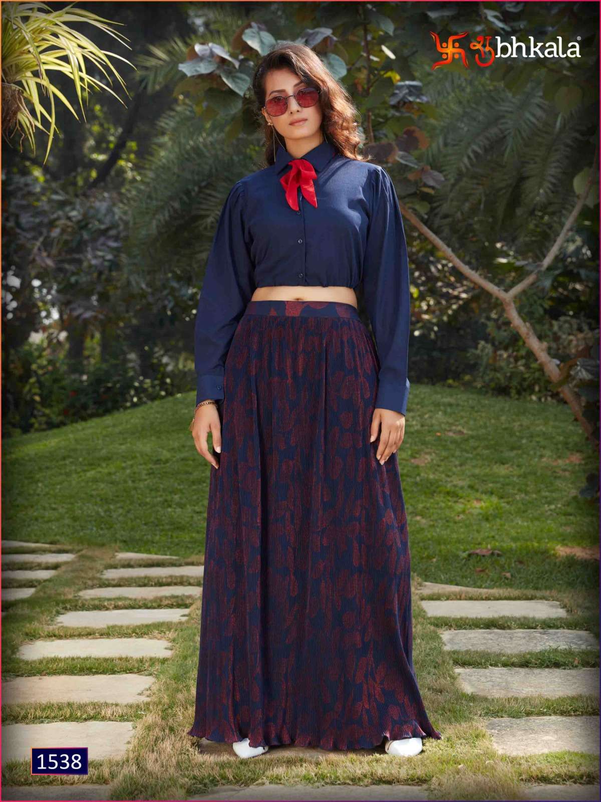 FRILL & FLARE VOL. 2 DESIGNER CROPTOP Kurti Wholesale catalog