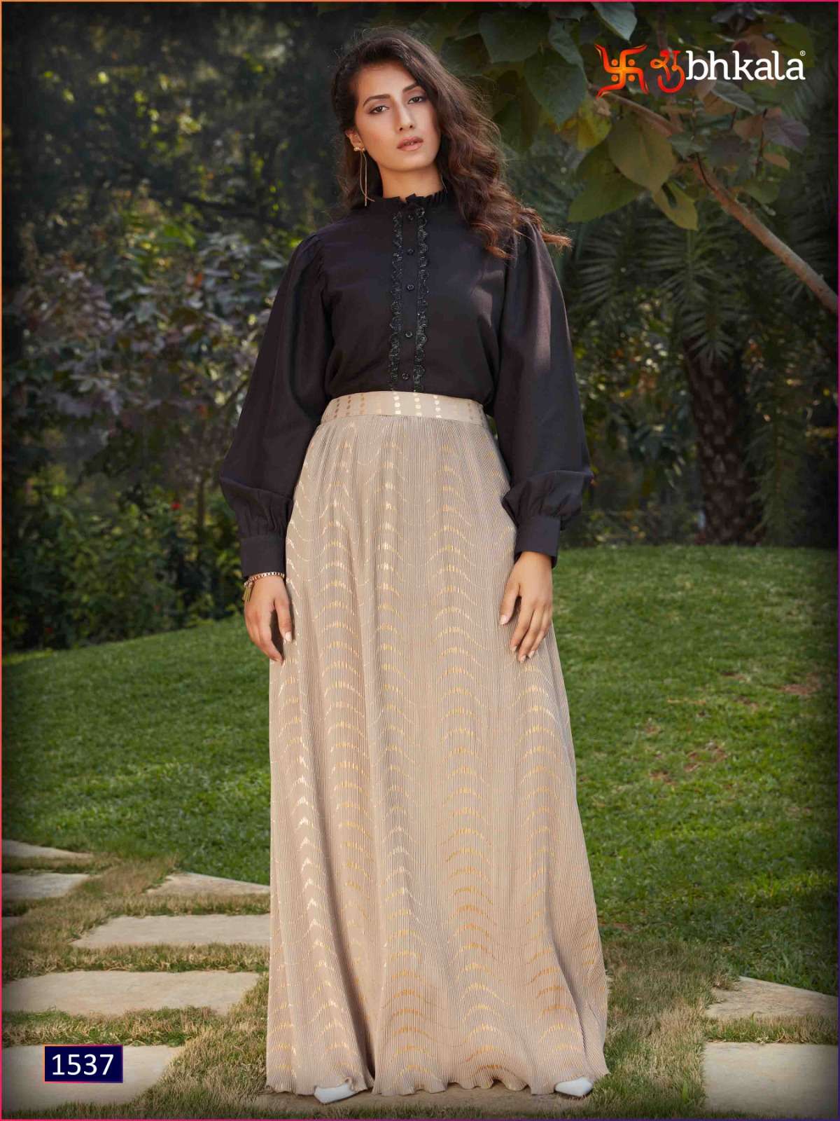 FRILL & FLARE VOL. 2 DESIGNER CROPTOP Kurti Wholesale catalog