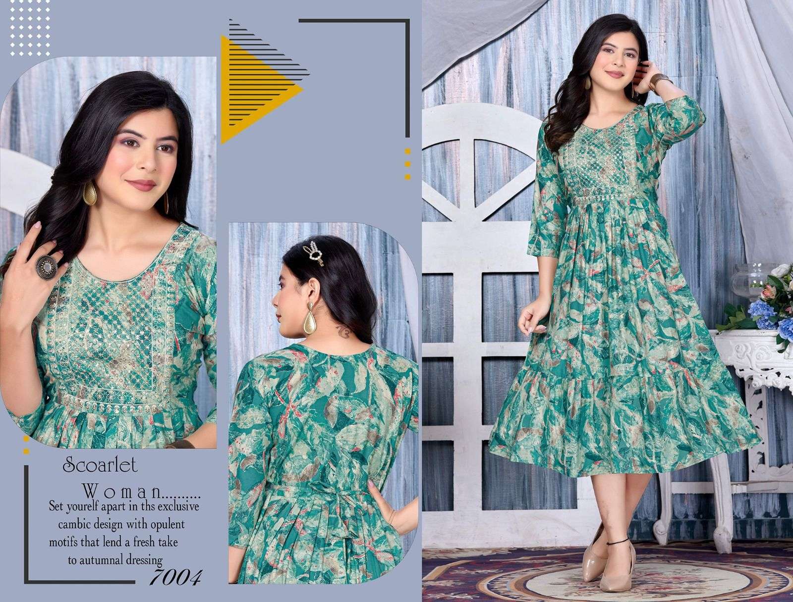 FT FLOWER FASHION Kurti Wholesale catalog