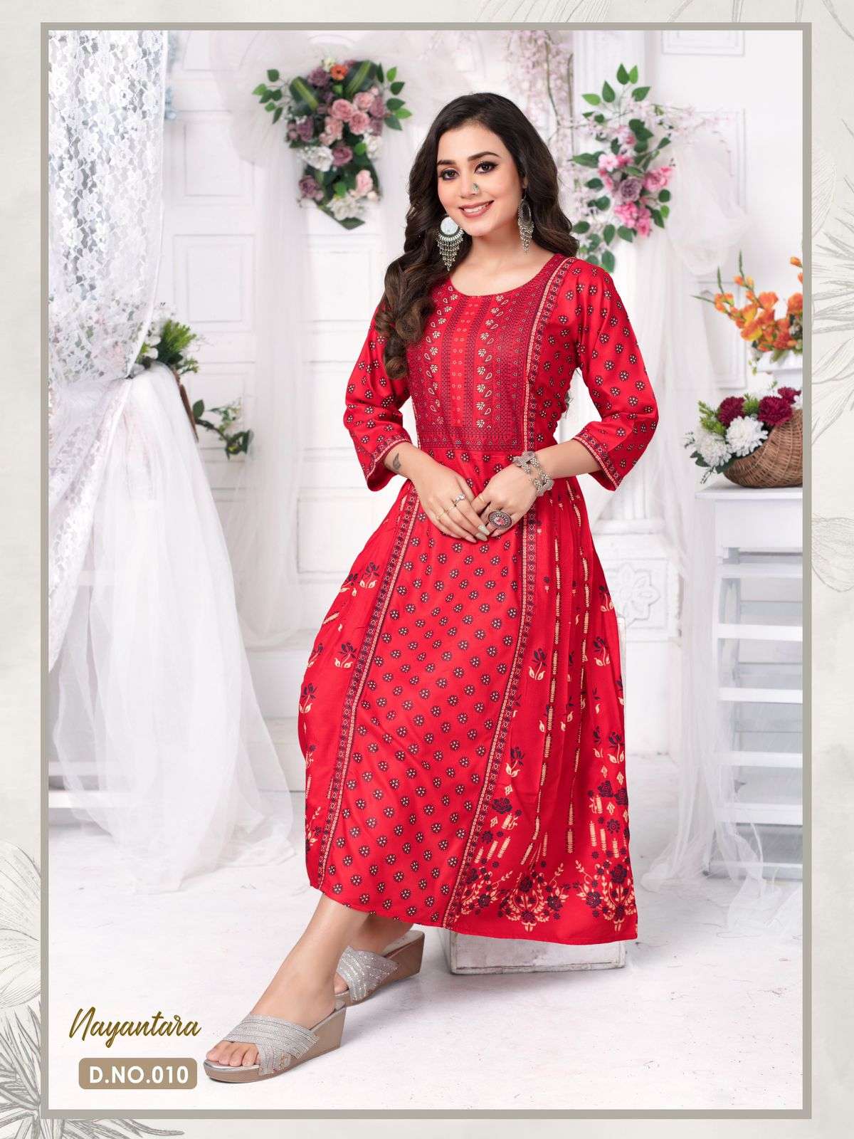 FT GOLDEN NAYANTARA Kurti Wholesale catalog
