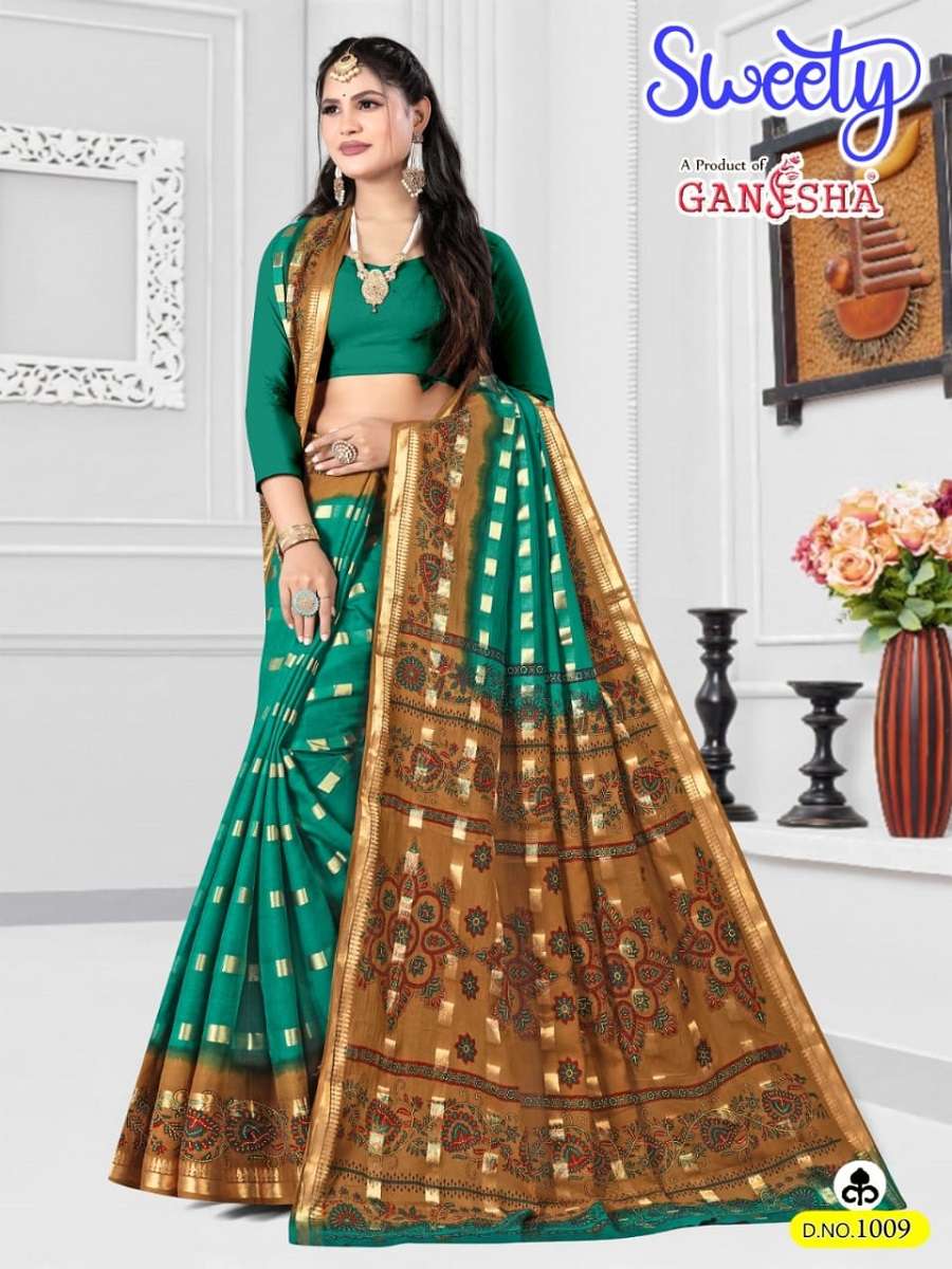 Ganesha Sweety Vol-1 -Cotton Saree -Wholesale Catalog