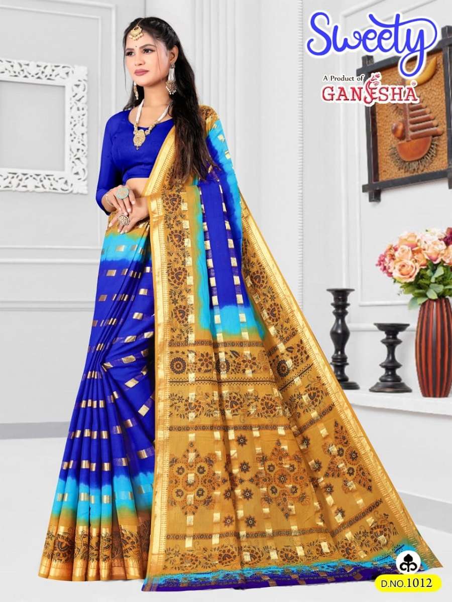 Ganesha Sweety Vol-1 -Cotton Saree -Wholesale Catalog