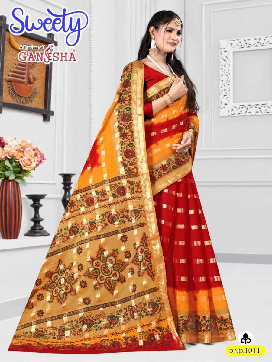 Ganesha Sweety Vol-1 -Cotton Saree -Wholesale Catalog