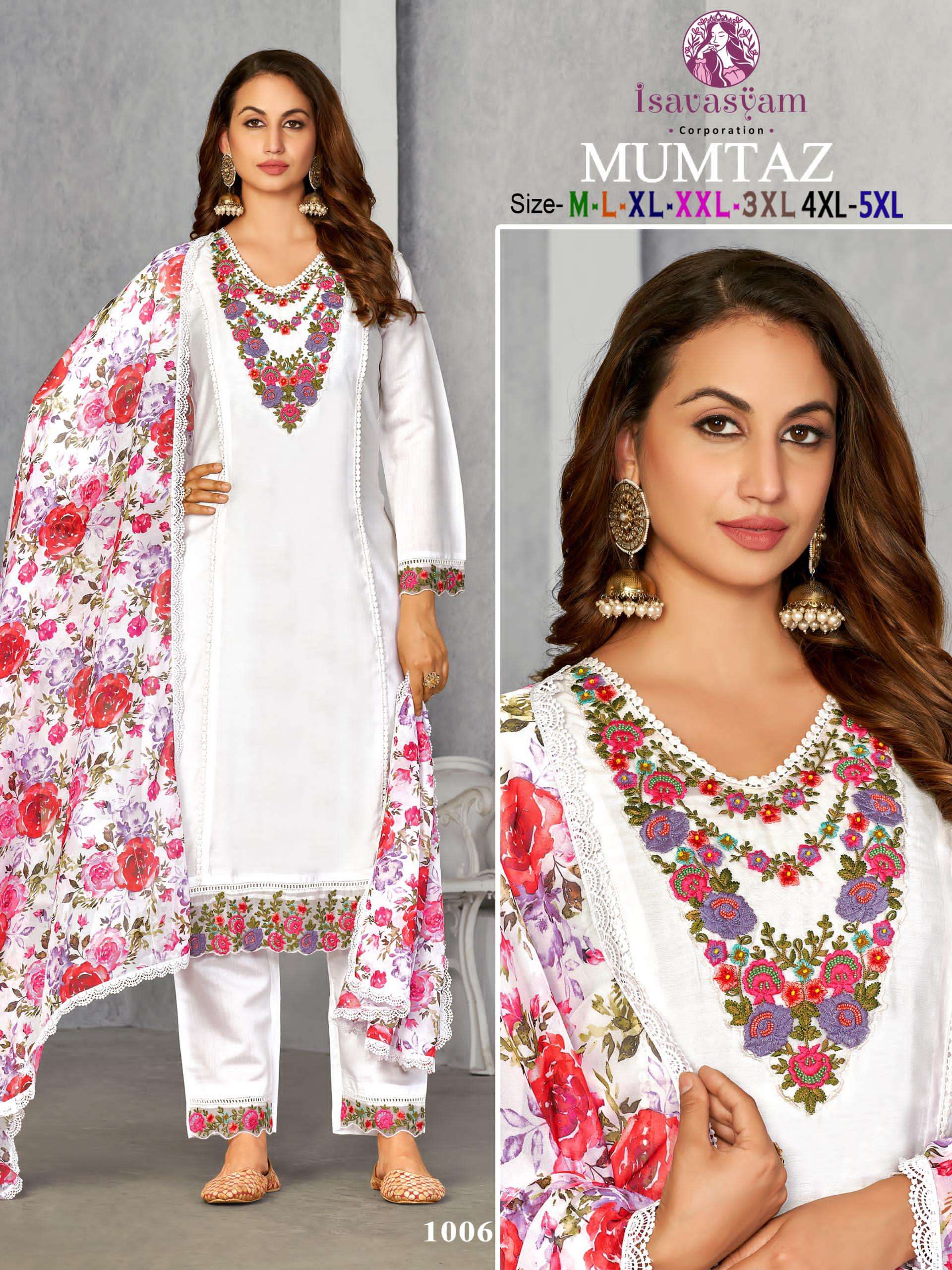 Isavasyam Mumtaz Pure Roman Silk Kurti Wholesale catalog