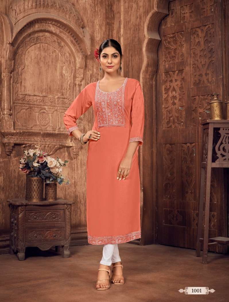 JINESH NX AANGI Kurti Wholesale catalog