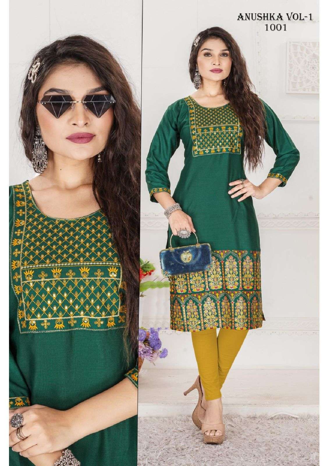  JLF ANUSHKA VOL.1 Kurti Wholesale catalog