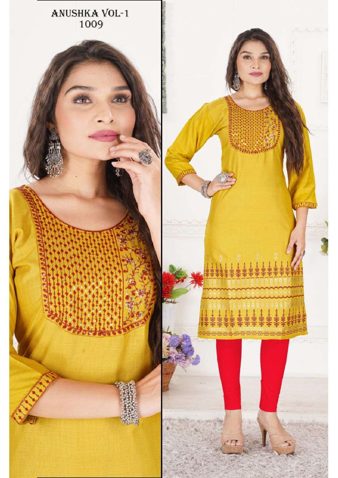  JLF ANUSHKA VOL.1 Kurti Wholesale catalog