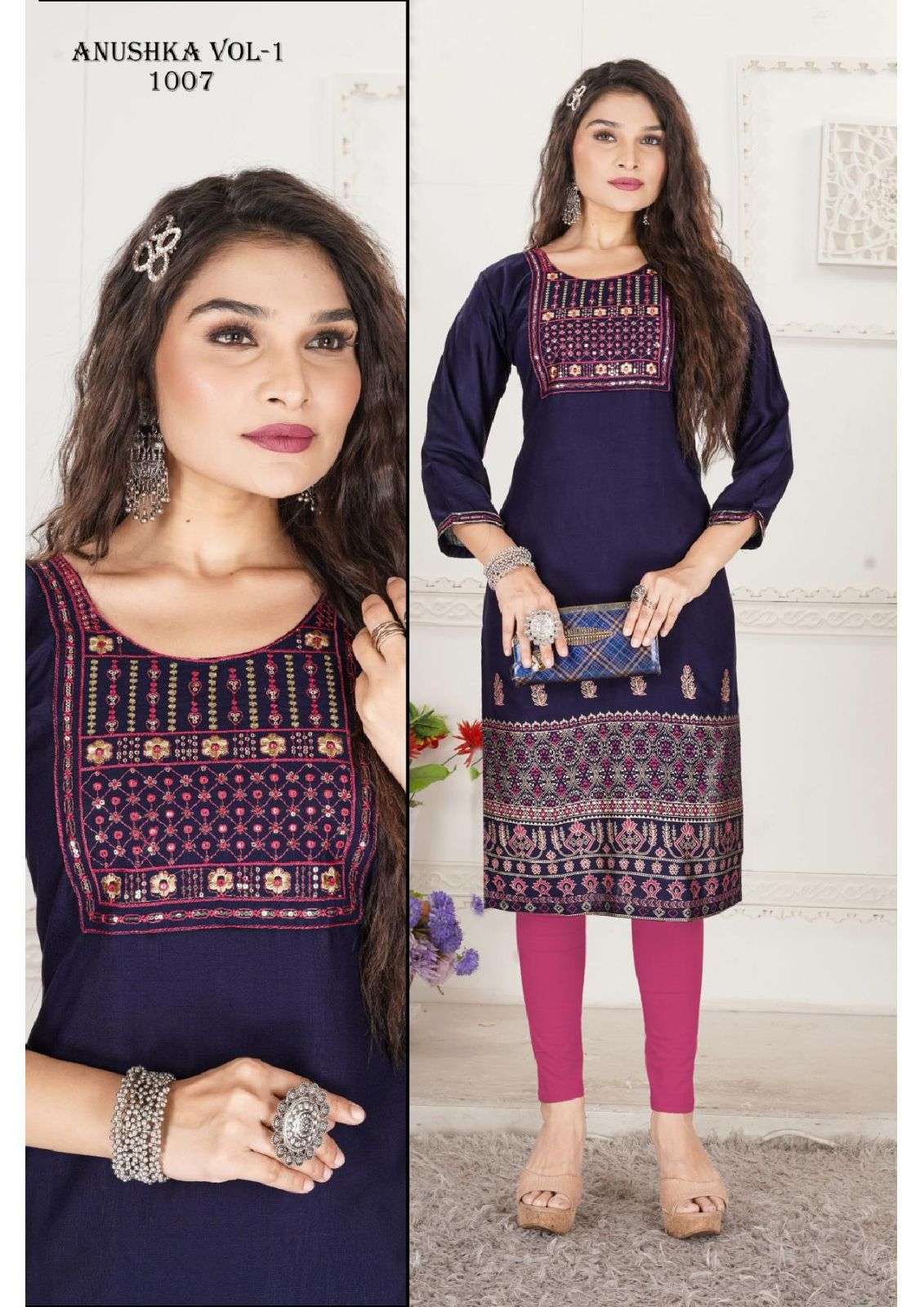  JLF ANUSHKA VOL.1 Kurti Wholesale catalog