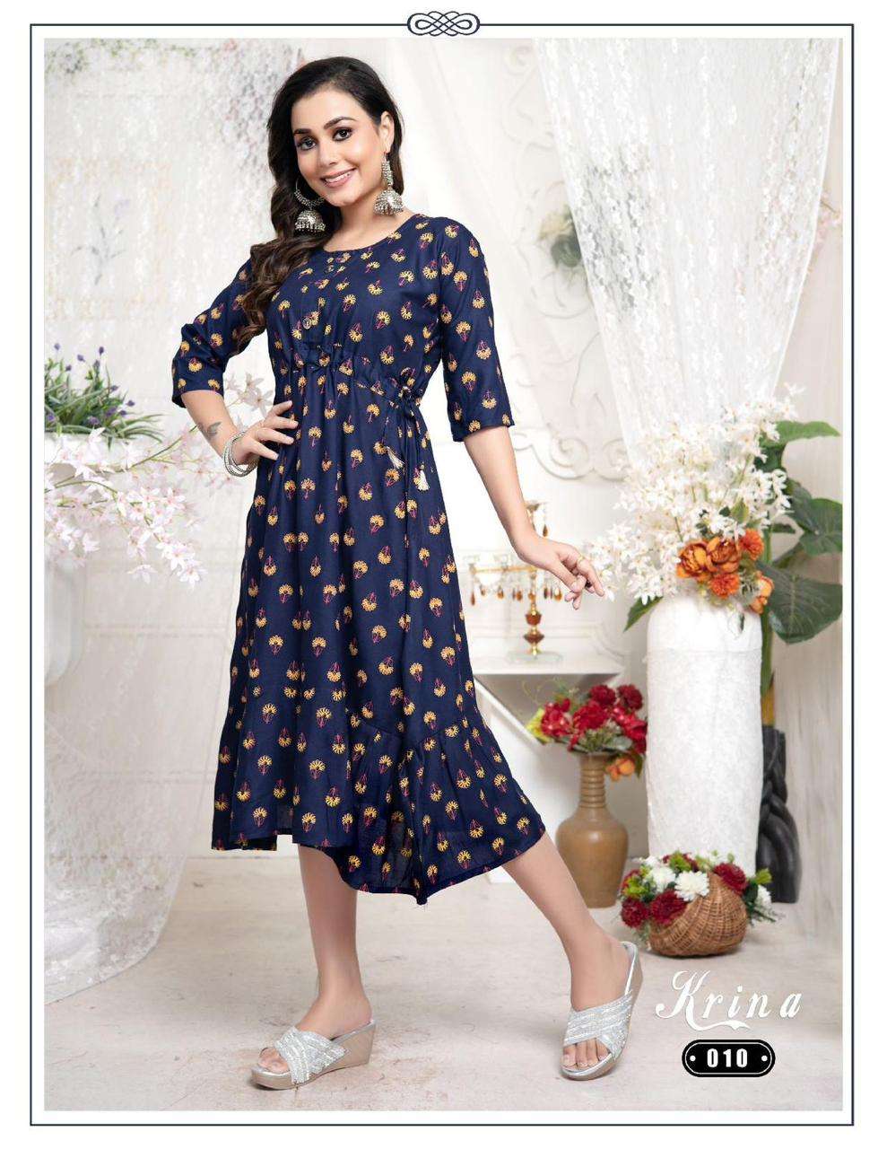 JLF KRINA VOL.1 Kurti Wholesale catalog