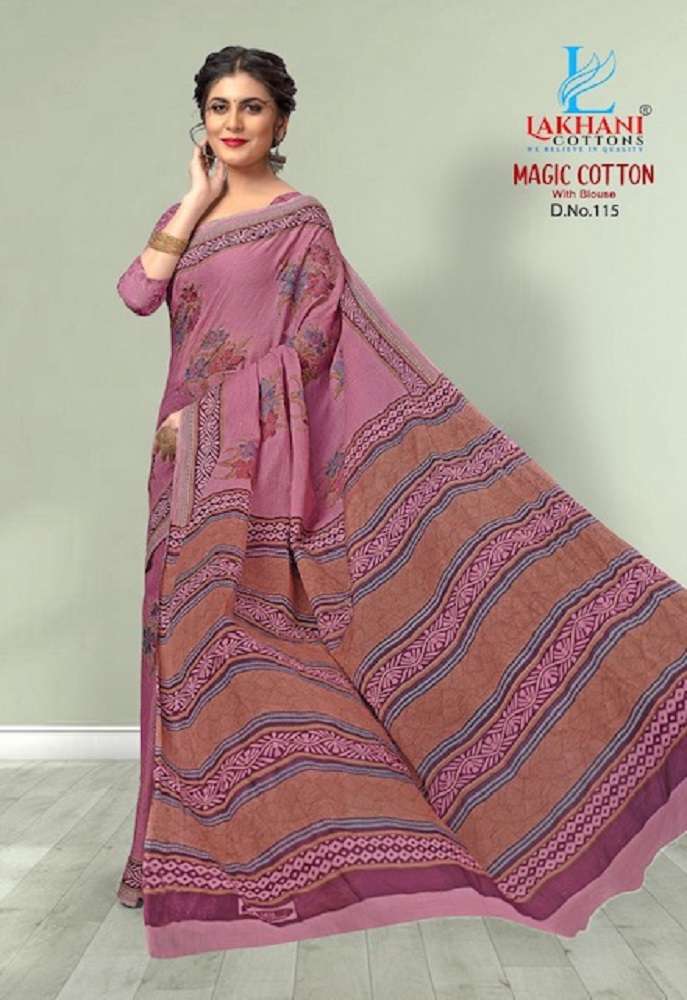 Lakhani Magic -Cotton Saree -Wholesale Catalog