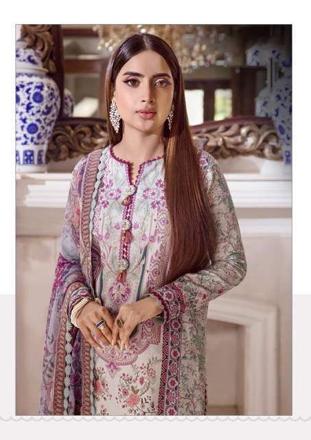 Madhav Riwaaz Vol 7 Karachi Dress Material Wholesale catalog