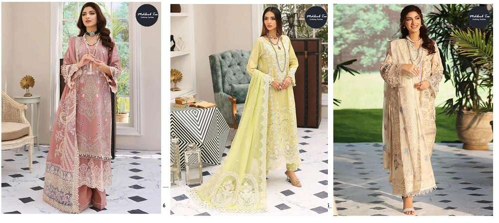 Mehboob Tex Elaf Fastival Vol 1 Pakistani Suits Wholesale catalog