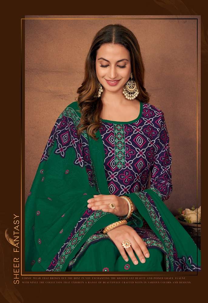 Miss World Bandhni Special Vol-7 -Dress Material -Wholesale Catalog