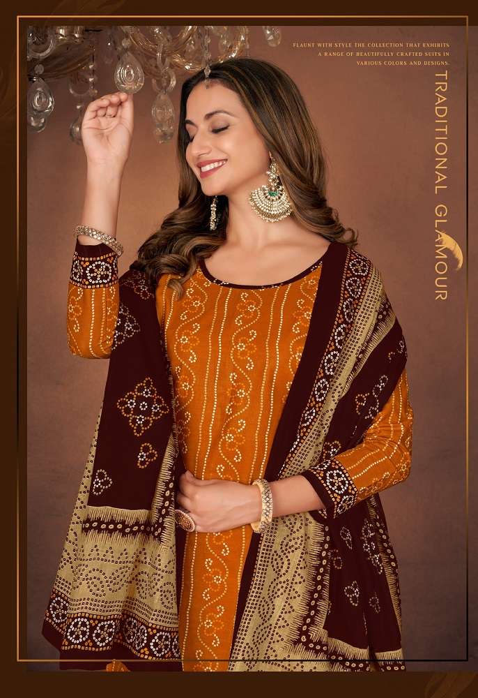 Miss World Bandhni Special Vol-7 -Dress Material -Wholesale Catalog
