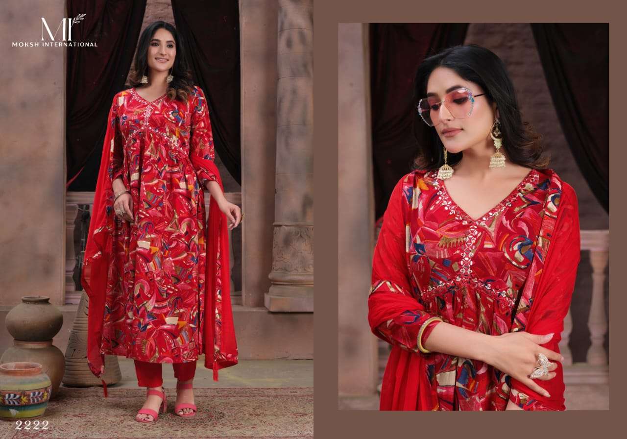 MOKSH INTERNATIONAL Alia Vol- 1 Kurti Wholesale catalog