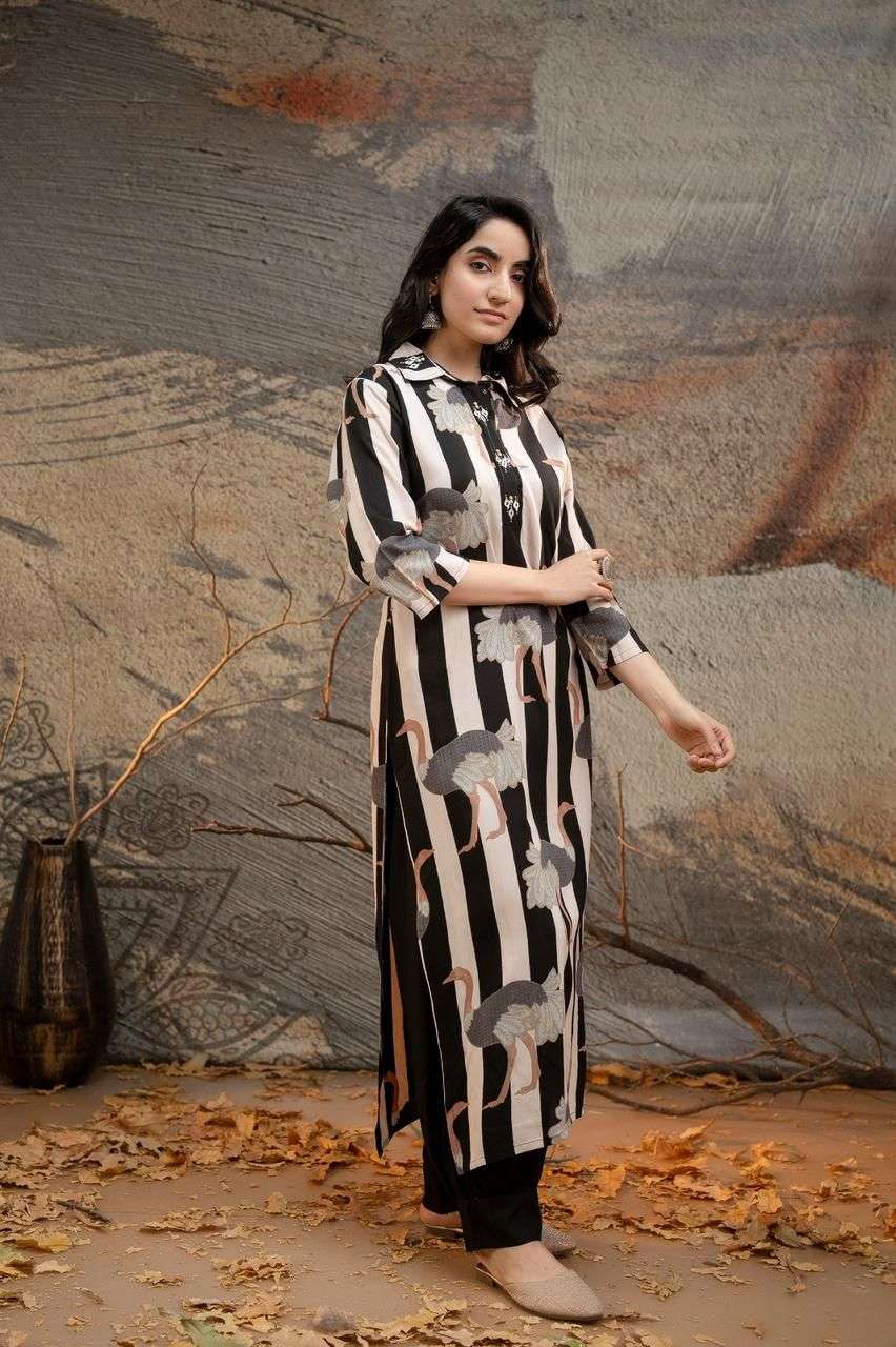 NEW vol-1 Heavy Rayon  Kurti Wholesale catalog