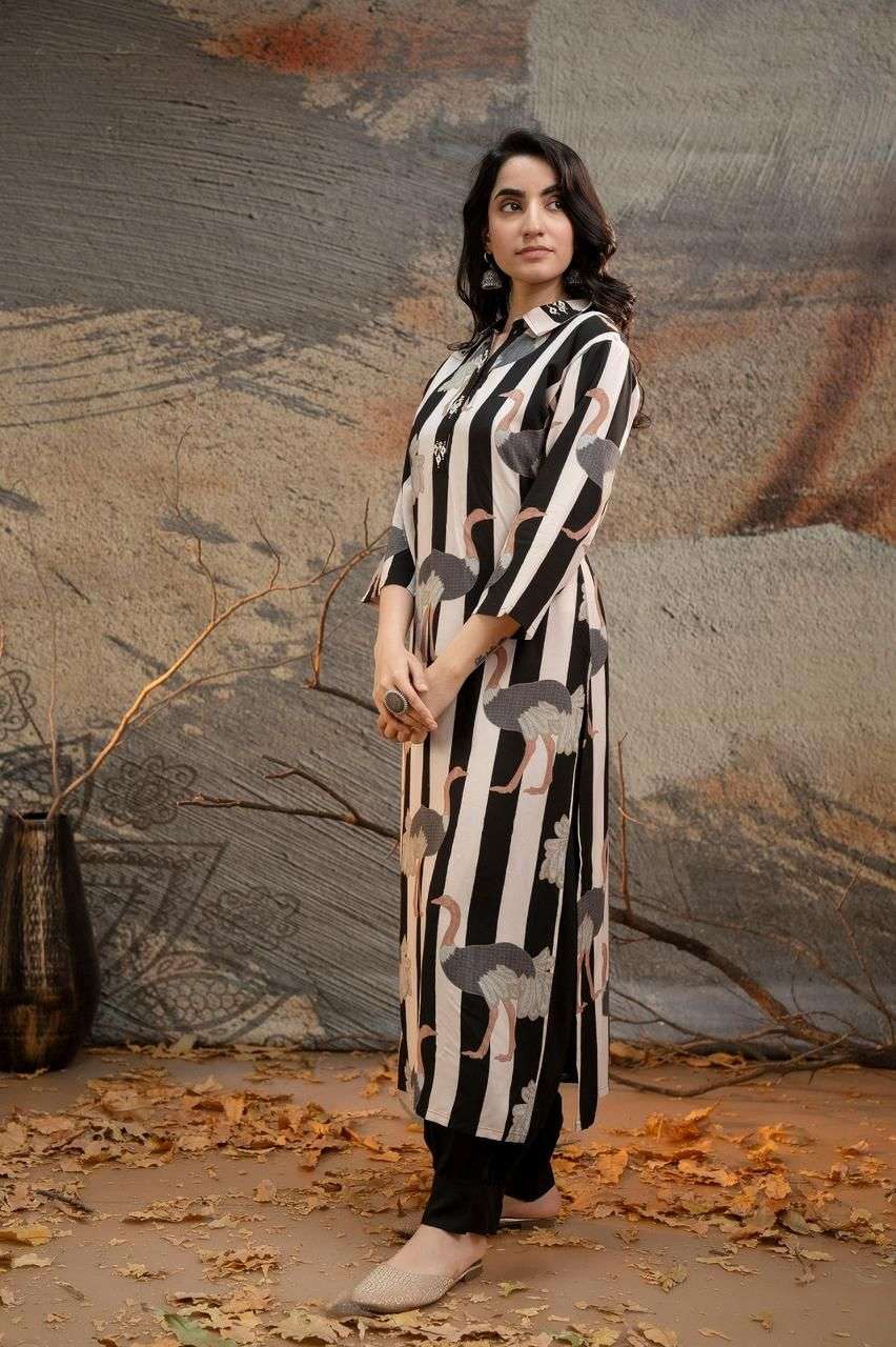 NEW vol-1 Heavy Rayon  Kurti Wholesale catalog