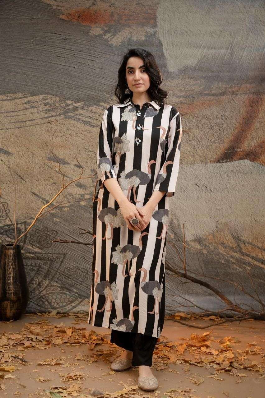 NEW vol-1 Heavy Rayon  Kurti Wholesale catalog