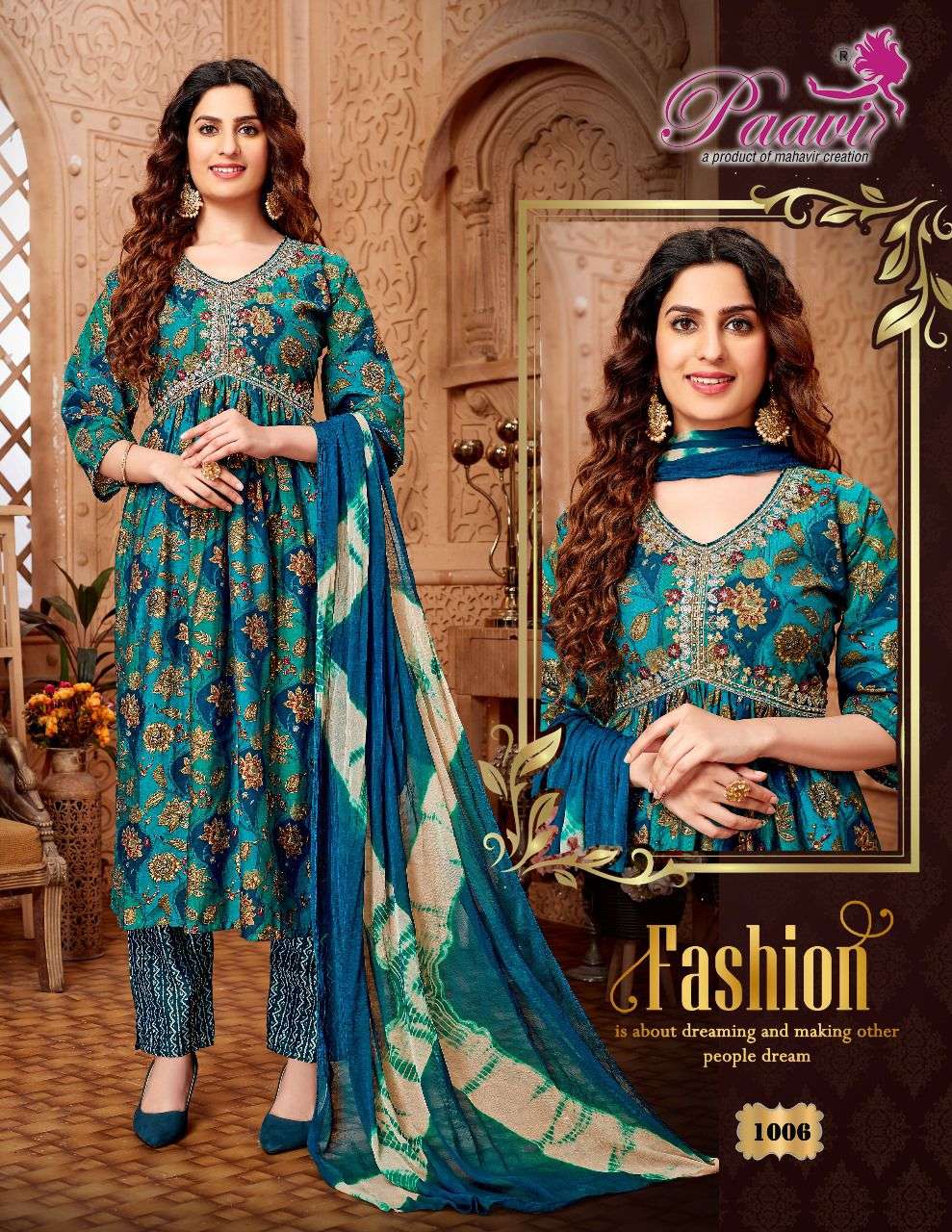 Paavi Zara Vol.3 Alia Kurti Wholesale catalog