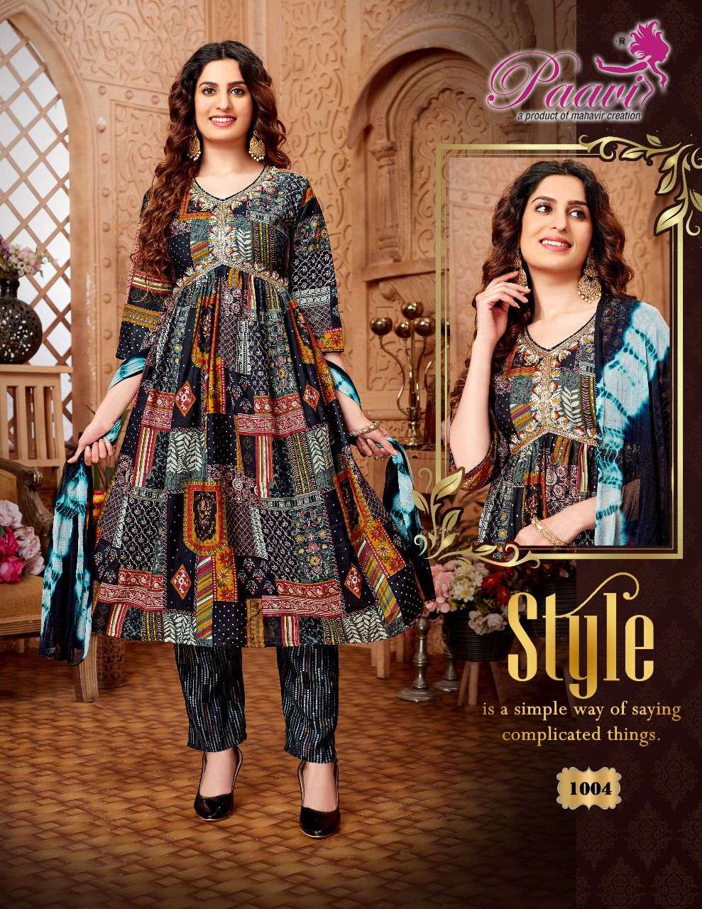 Paavi Zara Vol.3 Alia Kurti Wholesale catalog