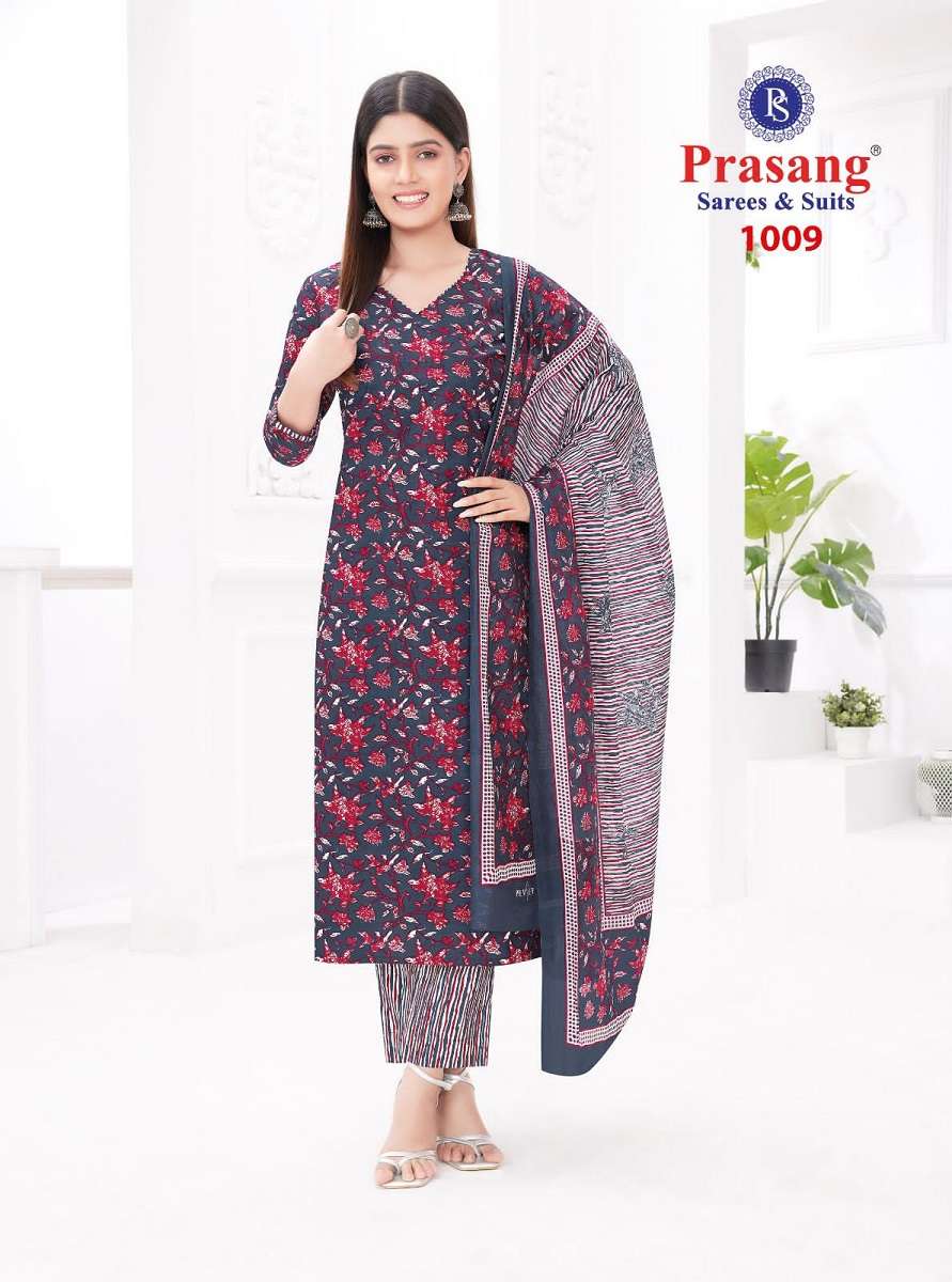 Prasang Madhur Vol 1 Cotton Printed Dress Material Wholesale catalog