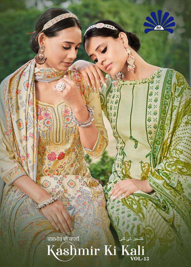 Radhe Fab Kashmir Ki Kali Vol-13 – Dress Material - Wholesale Catalog