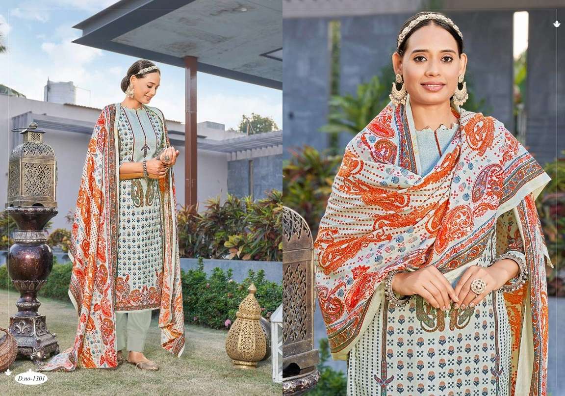 Radhe Fab Kashmir Ki Kali Vol-13 – Dress Material - Wholesale Catalog