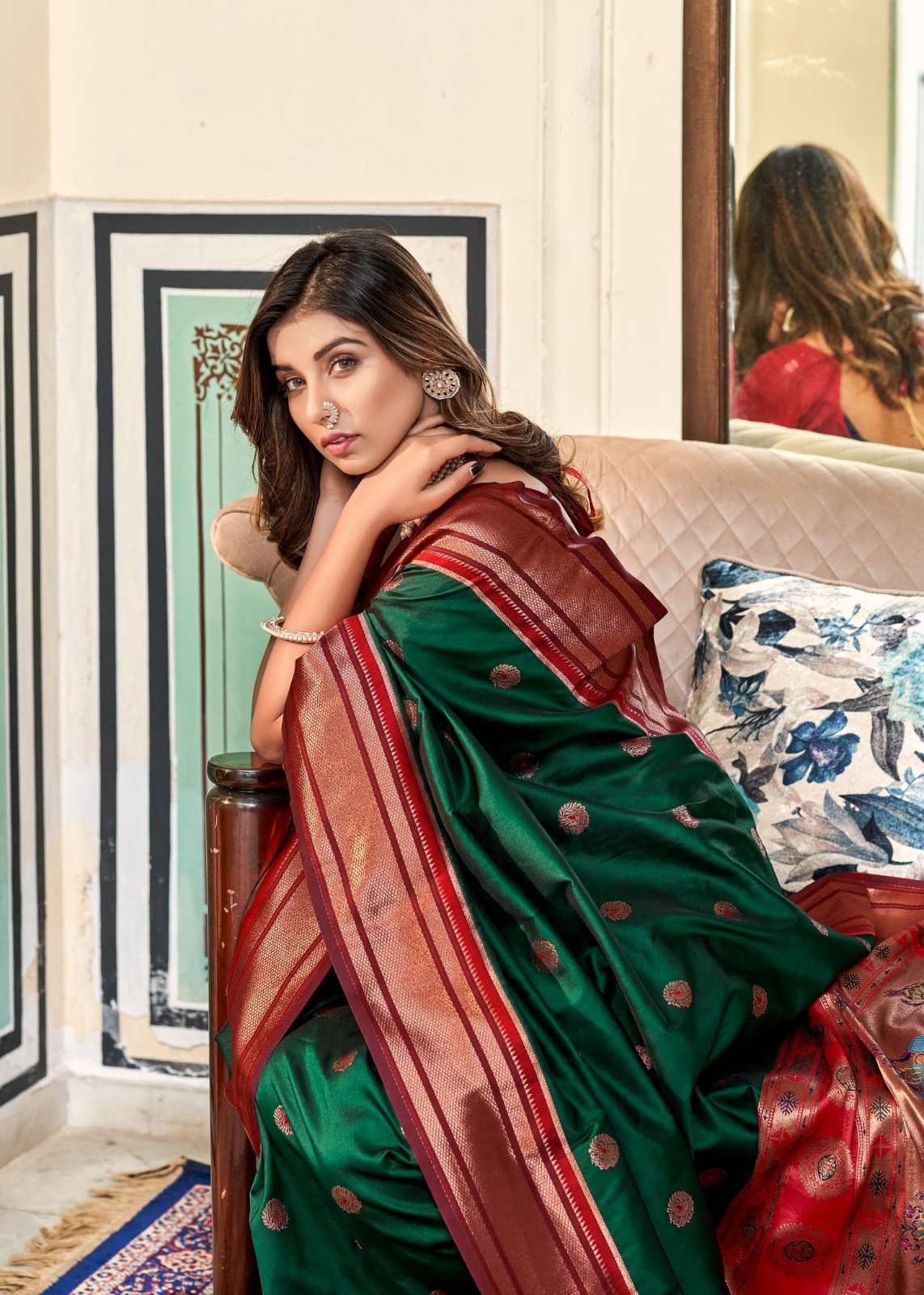 Rajpath Nitya Paithani Designer Silk Saree Wholesale catalog