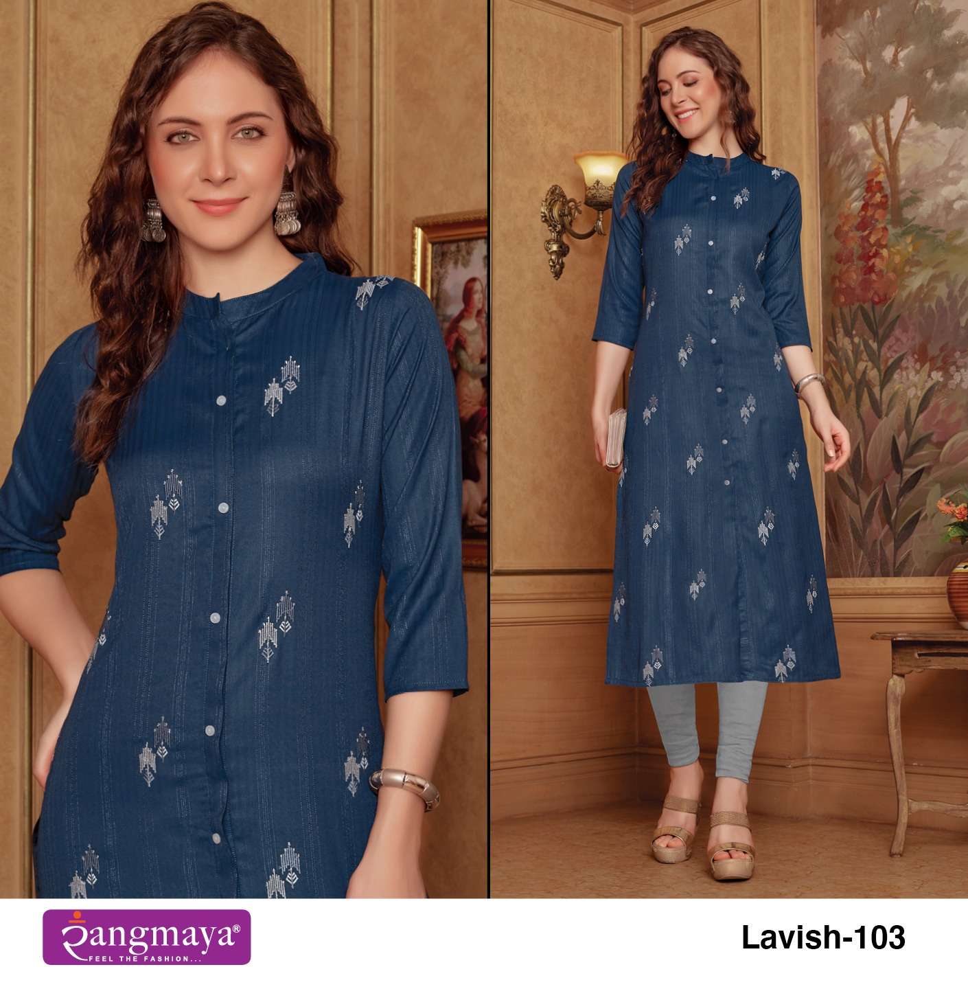 Rangmaya LAVISH Bombay imported Kurti Wholesale catalog