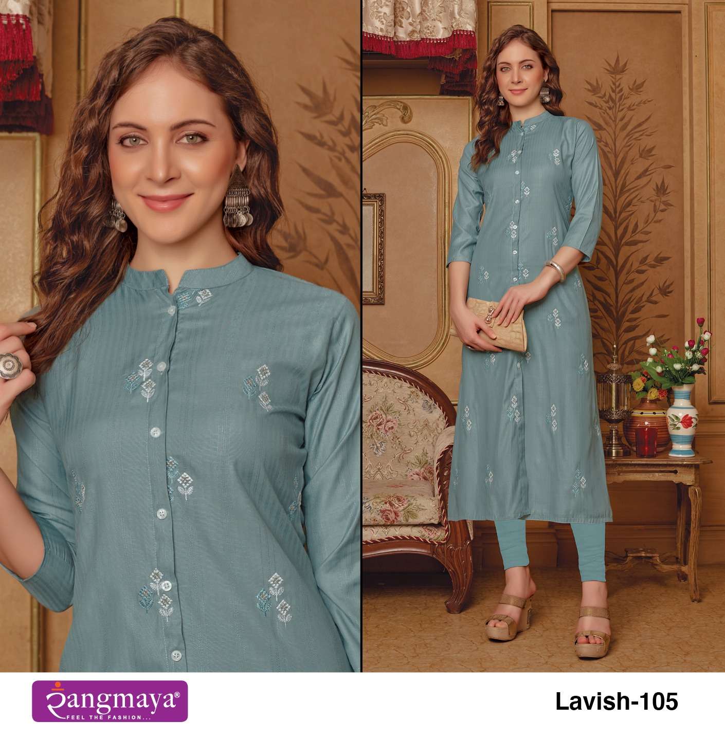 Rangmaya LAVISH Bombay imported Kurti Wholesale catalog