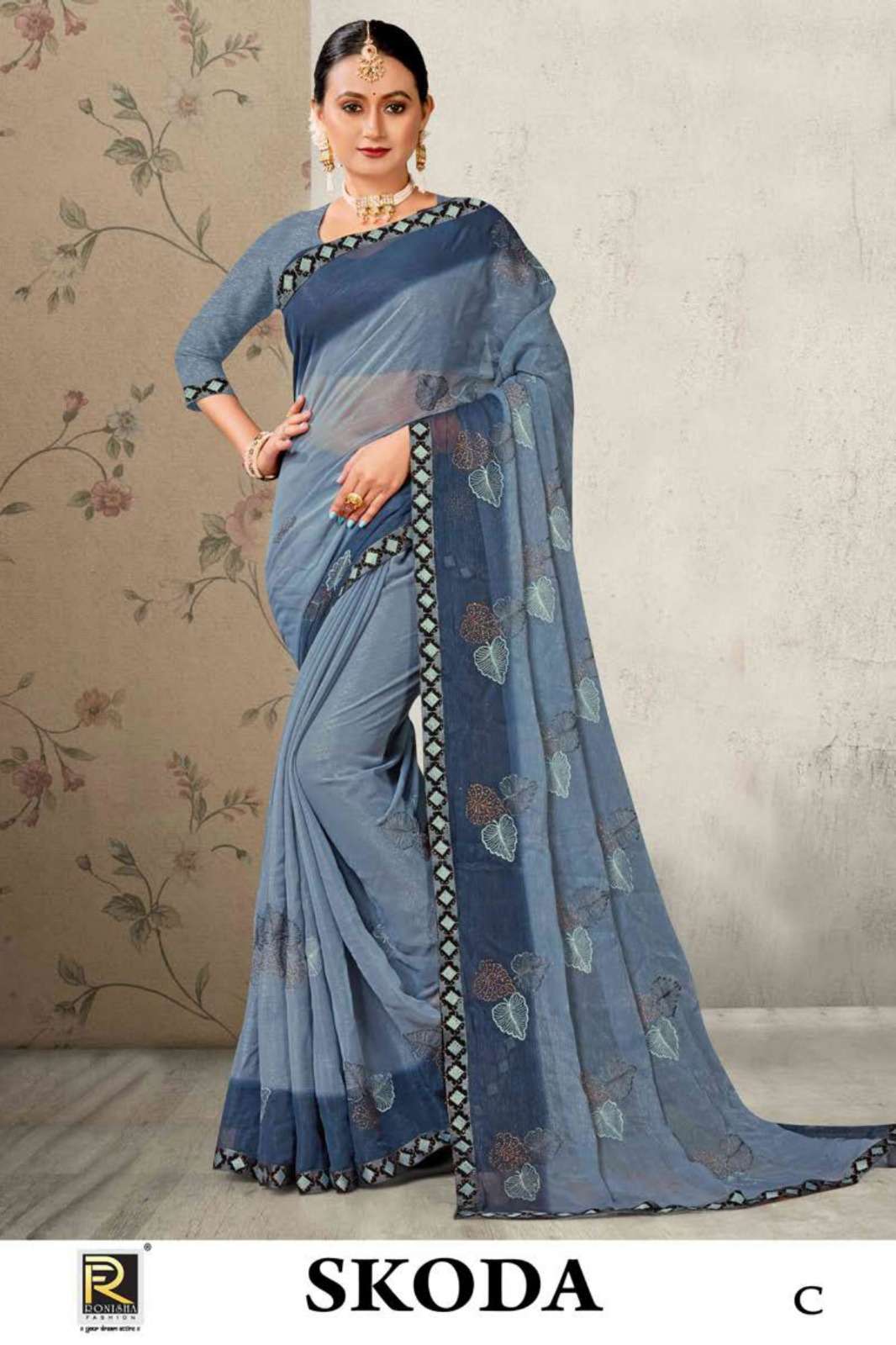 Ronisha Skoda  Saree Wholesale catalog