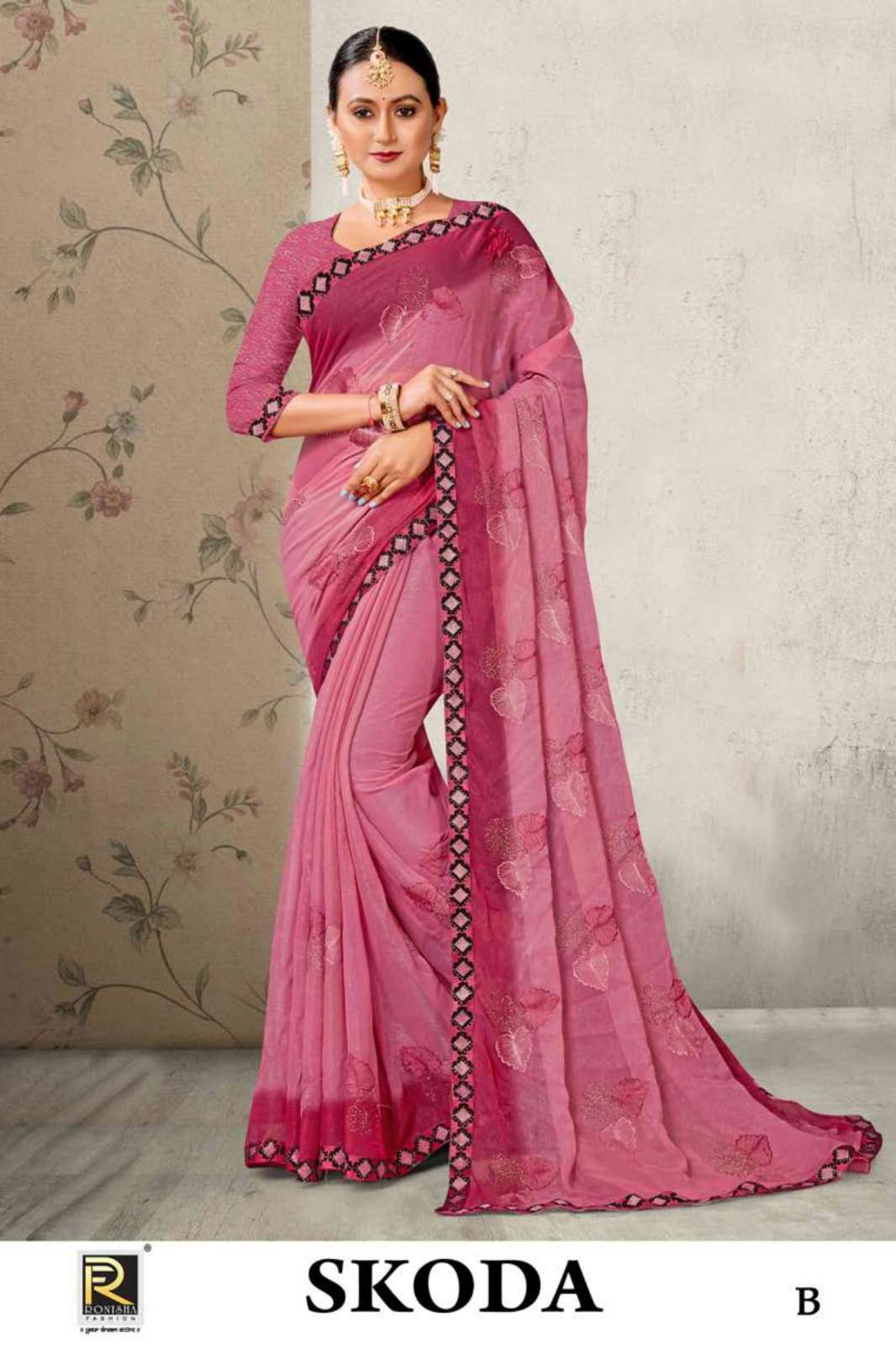 Ronisha Skoda  Saree Wholesale catalog