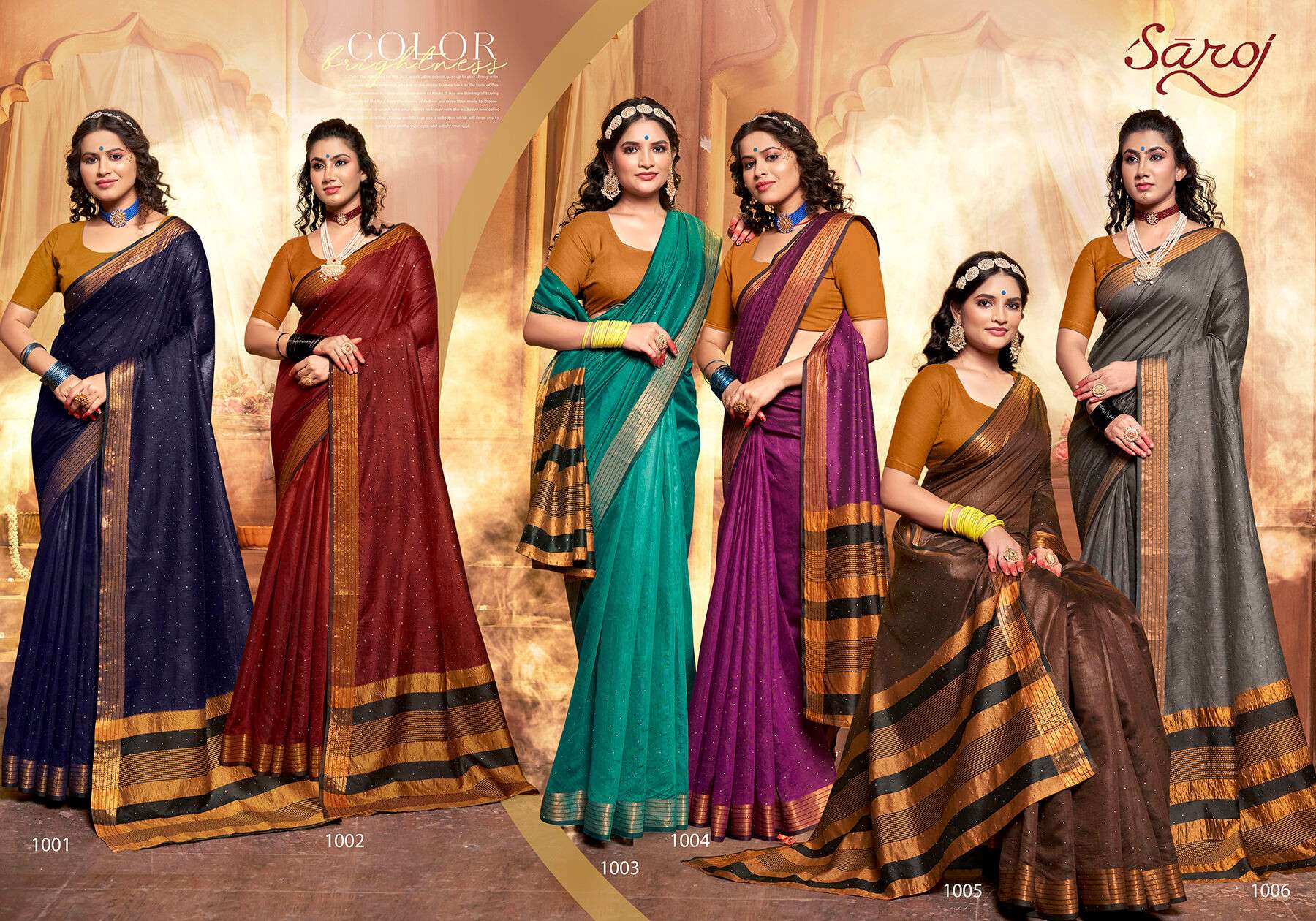 Saroj  Farmaish Vol - 3 Soft cotton Saree  Saree Wholesale catalog  