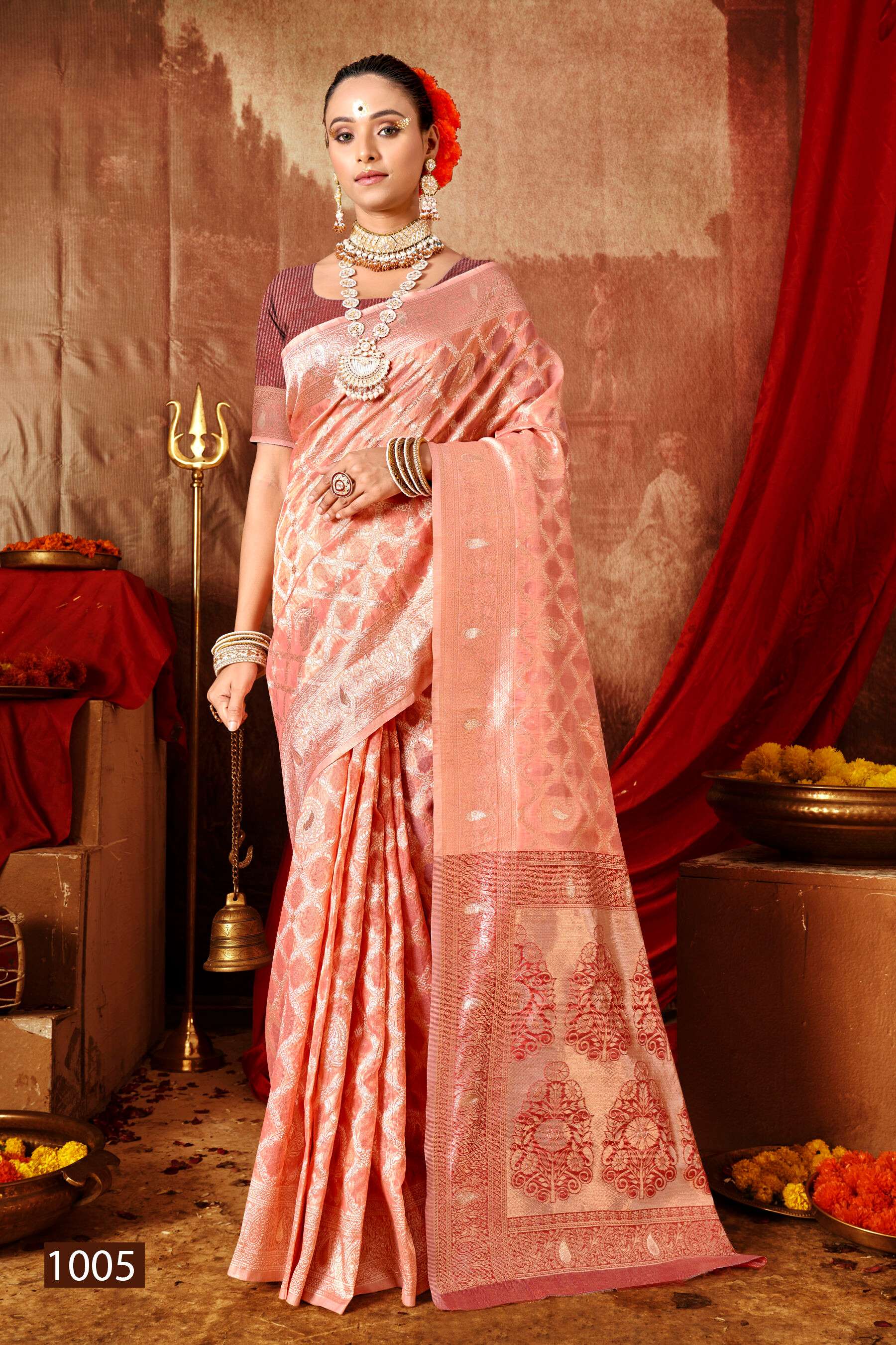 Saroj Jaipuri Silk Vol - 3 Soft cotton  Saree Saree Wholesale catalog      