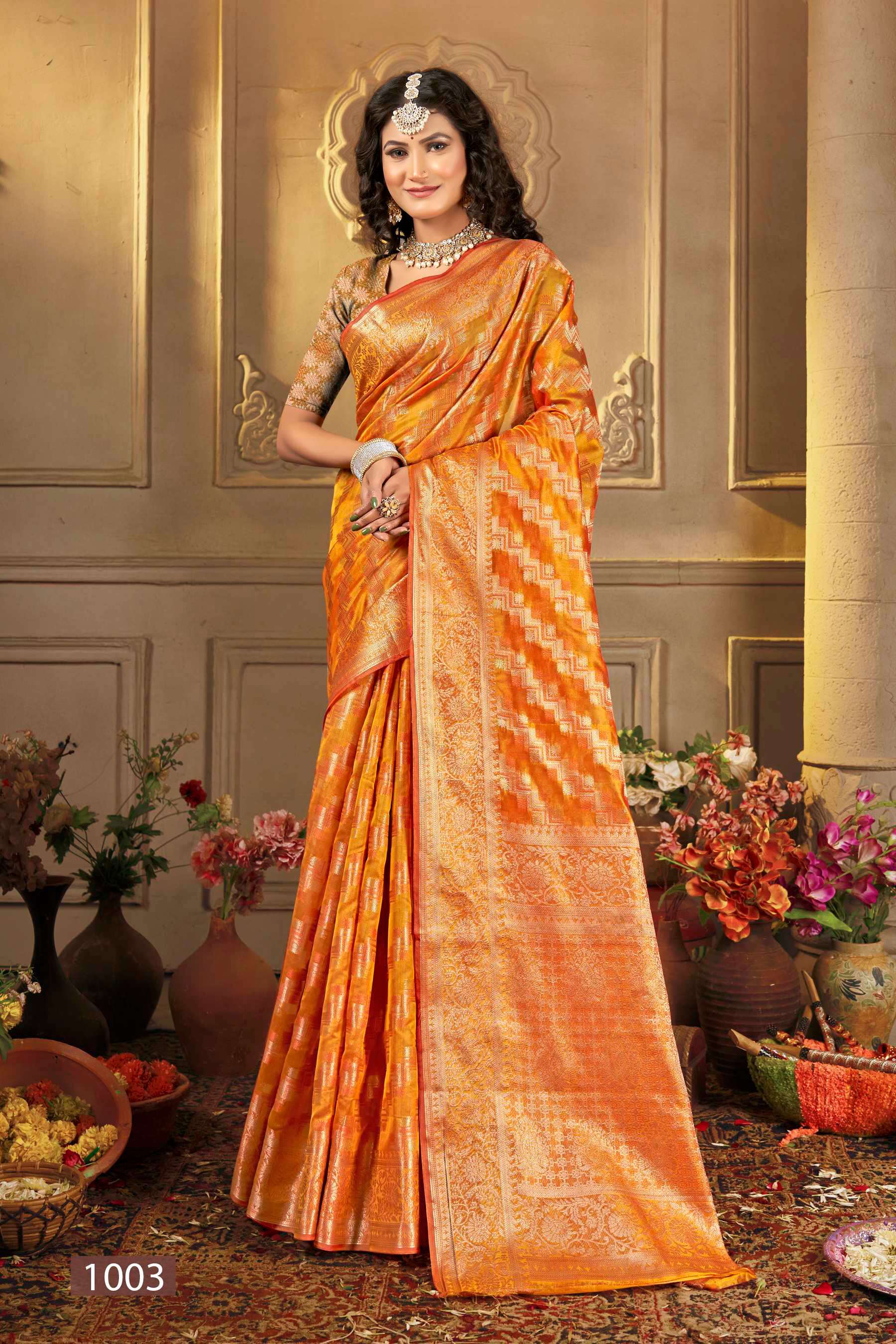 Saroj  Manohari silk Vol - 12 Soft Organza saree Saree Wholesale catalog    