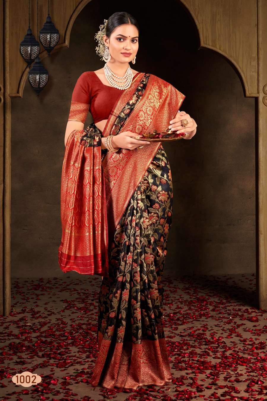 Saroj  Nayantara Vol - 2 Soft cotton Saree withContrast border and pallu Saree Wholesale catalog    