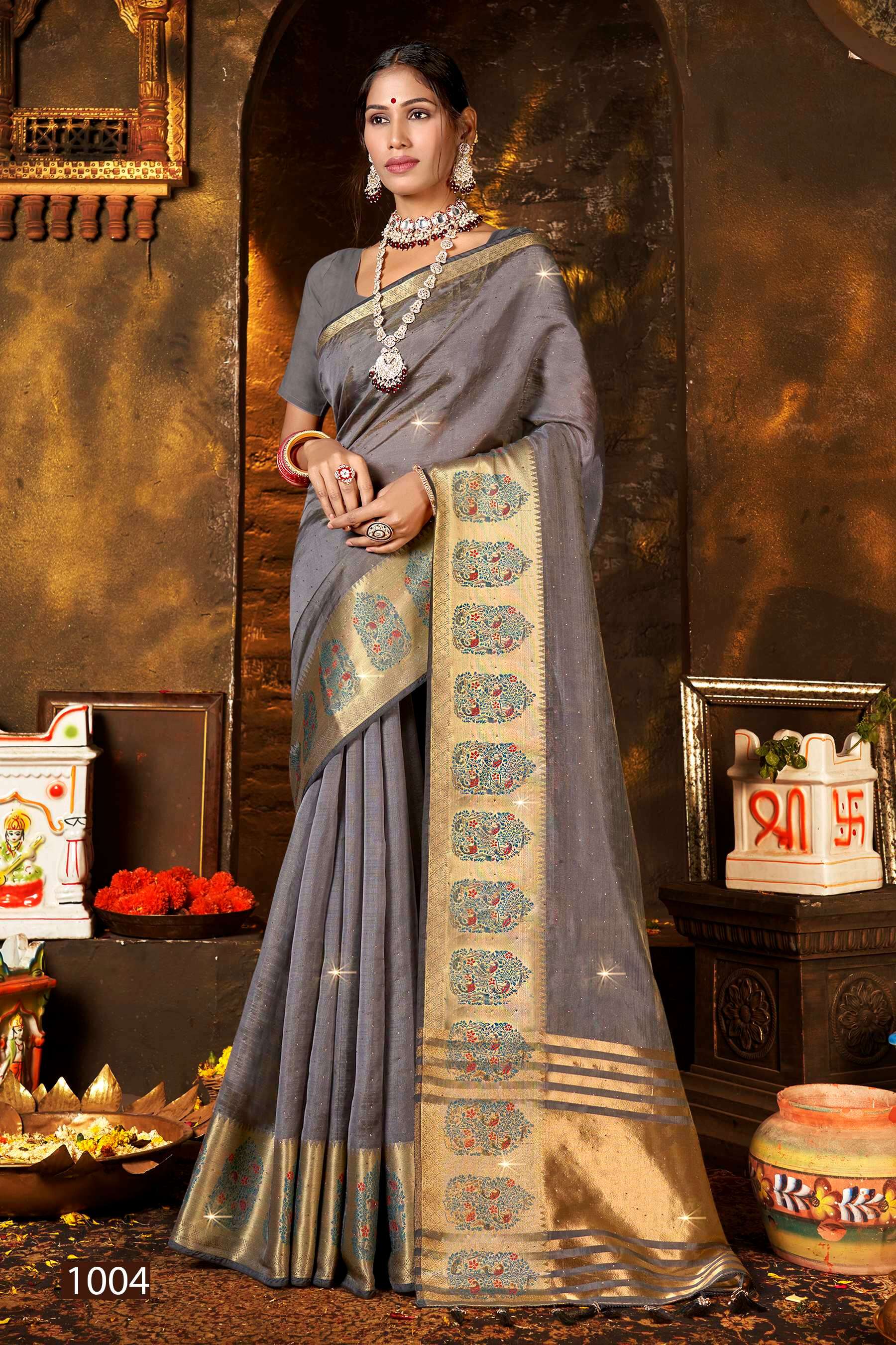 Saroj Riveera Vol - 2 Soft organza saaree Saree Wholesale catalog  