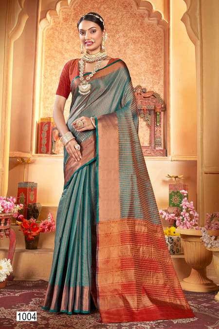 Saroj Saandhya Vol - 1 Soft silk Wholesale catalog    