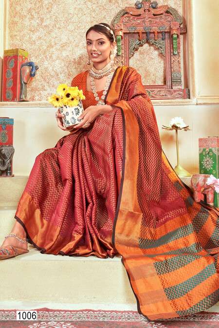 Saroj Saandhya Vol - 2 Soft silk Wholesale catalog     