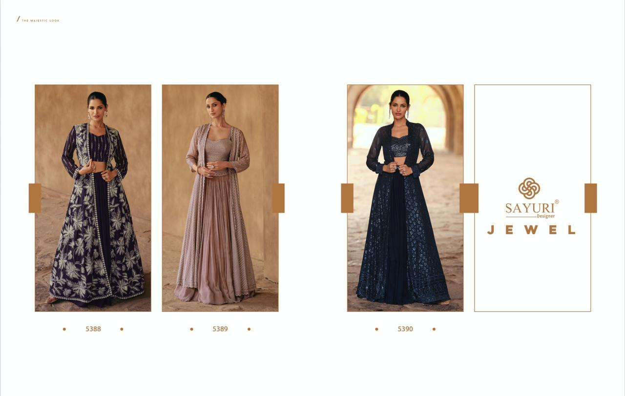 SAYURI DESIGNER JEWEL Salwar Kameez Wholesale catalog