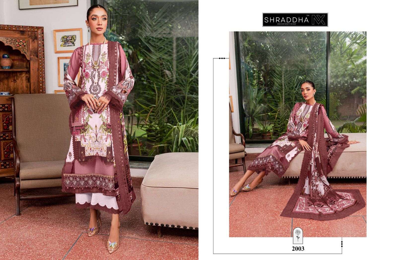 SHARADDHA NX Queen court- vol-2 siffon Salwar Kameez Wholesale catalog