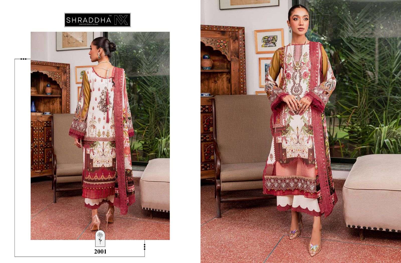 SHARADDHA NX Queen court- vol-2 siffon Salwar Kameez Wholesale catalog