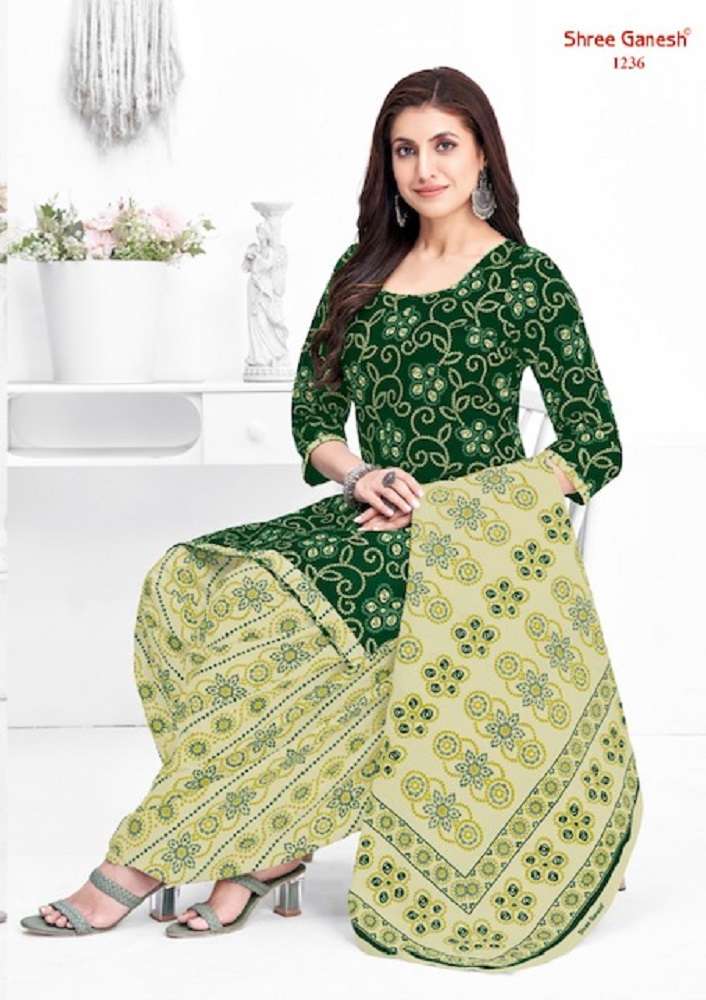 Shree Ganesh Bandhni Patiyala Special Vol-2 -Dress Material -Wholesale Catalog