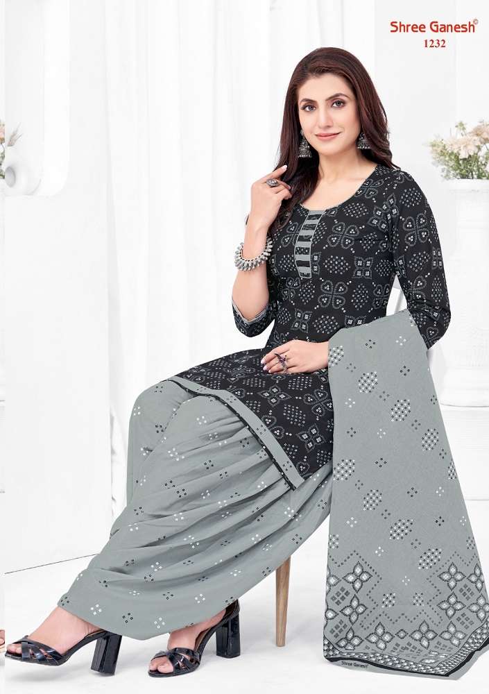 Shree Ganesh Bandhni Patiyala Special Vol-2 -Dress Material -Wholesale Catalog