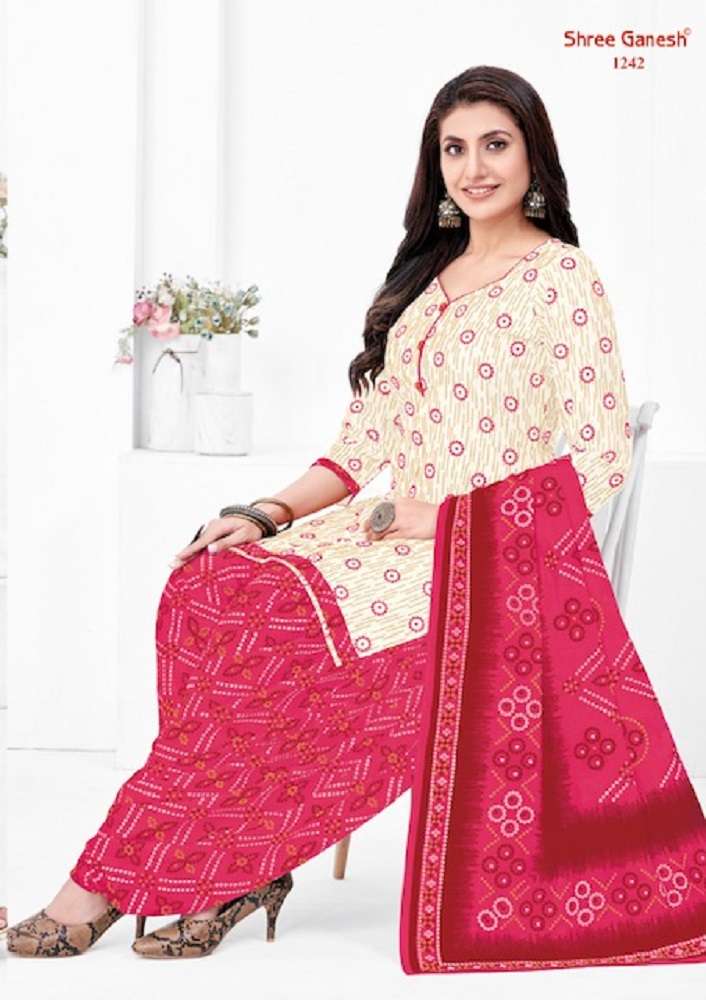 Shree Ganesh Bandhni Patiyala Special Vol-2 -Dress Material -Wholesale Catalog
