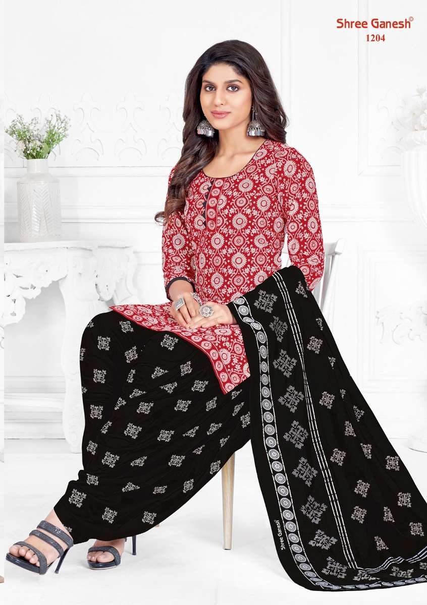 Shree Ganesh Batik Vol-2 -Kurti Pant With Dupatta -Wholesale Catalog 